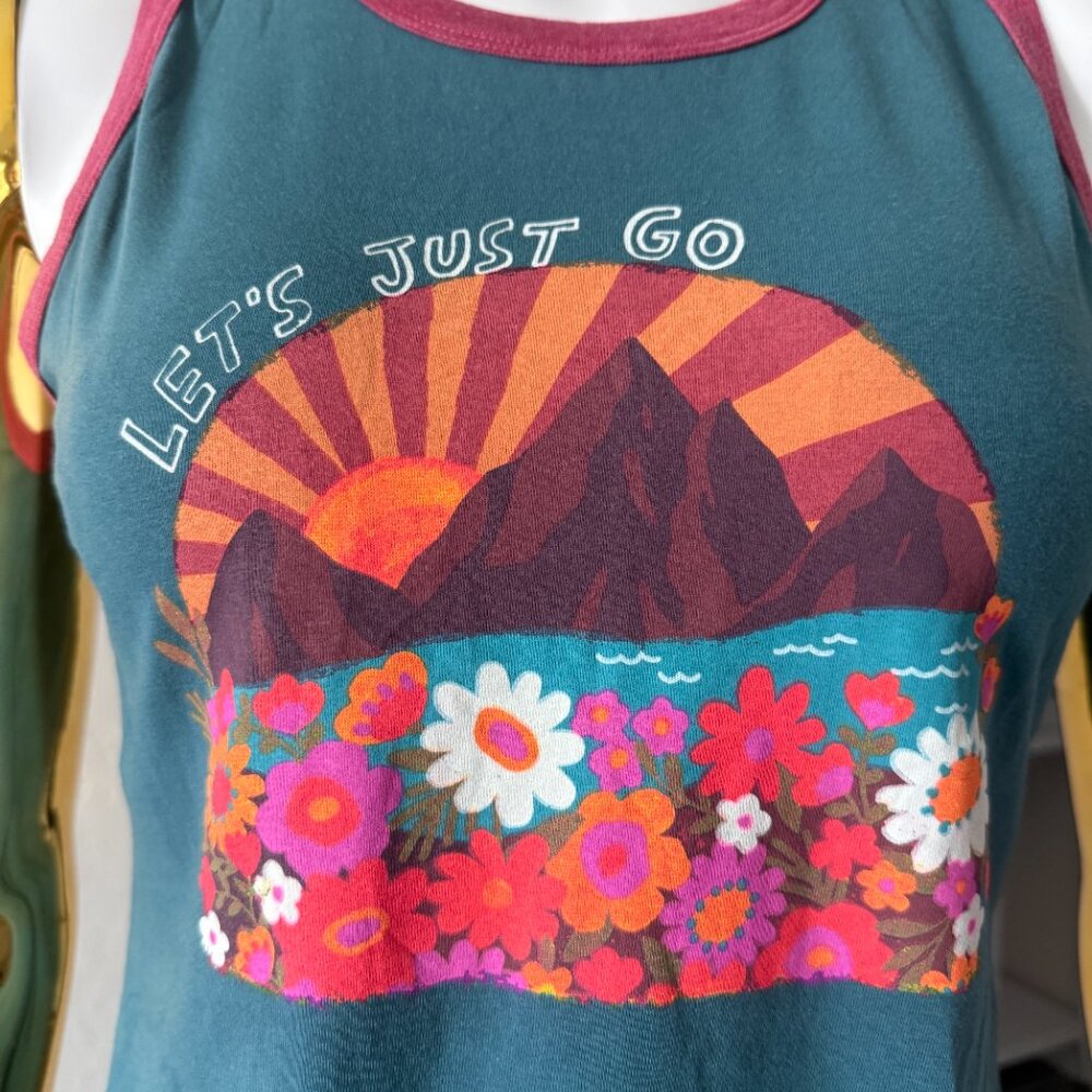 Natural Life Ringer Tank Top - Picture 3 of 5
